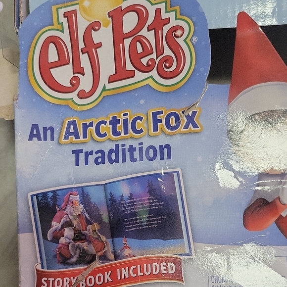 Elf Pets An Arctic Fox Stuffed Animal - White Age 3+ - Picture 2 of 12